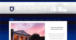 Desktop Screenshot of olemissbeta.org